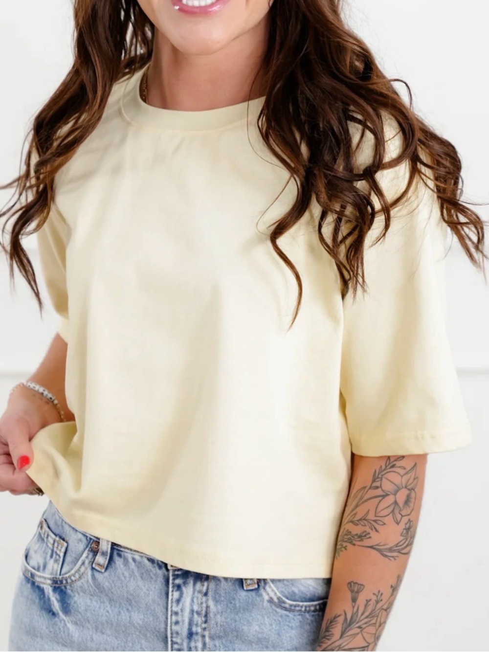 Relaxed Short-Sleeve Crewneck Tee